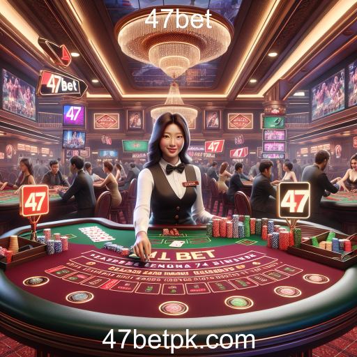 Experiência Imersiva no Casino Ao Vivo da 47bet